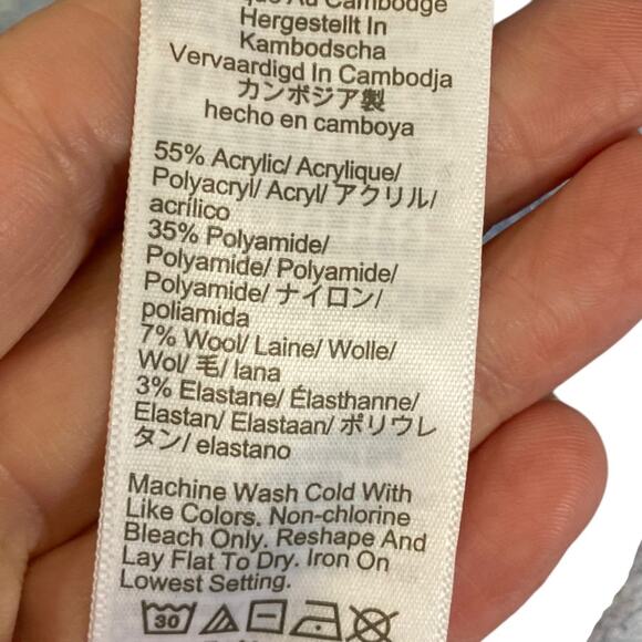 J. Crew extra Soft Sky Blue Turtleneck Sweater size Small - Picture 8 of 10